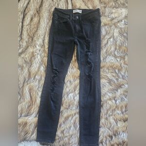 Mudd Black Distressed Skinny Jeans